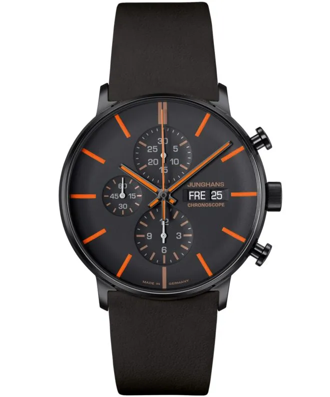 Hodinky pánske Junghans Form A Chronoscope Automatic 027/4370.02