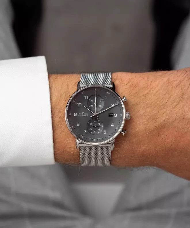 Hodinky Pánske Junghans FORM C Chronoscope 041/4877.44	