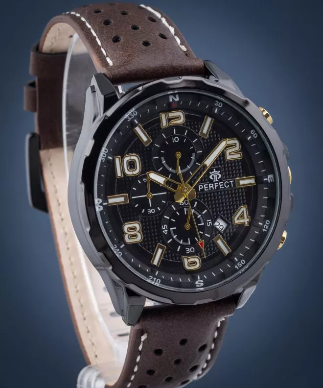 Hodinky pánske Perfect Chronograf PF00387