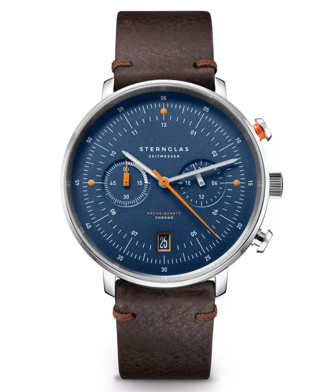 Hodinky pánske Sternglas Hamburg Ed Küstemm Chronograph S01-HC06-VI11