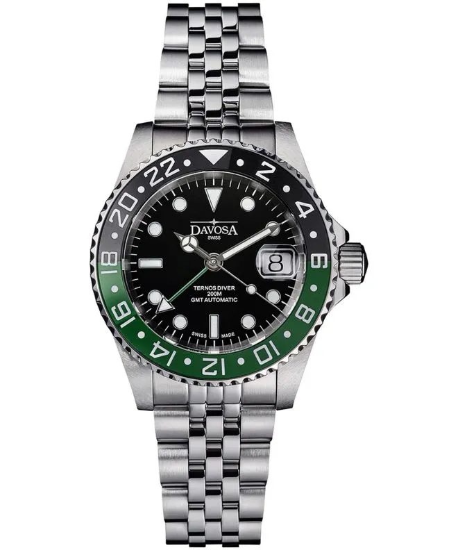 Hodinky pánske Davosa Ternos Ceramic GMT WaveSl Automatic 161.590.07W