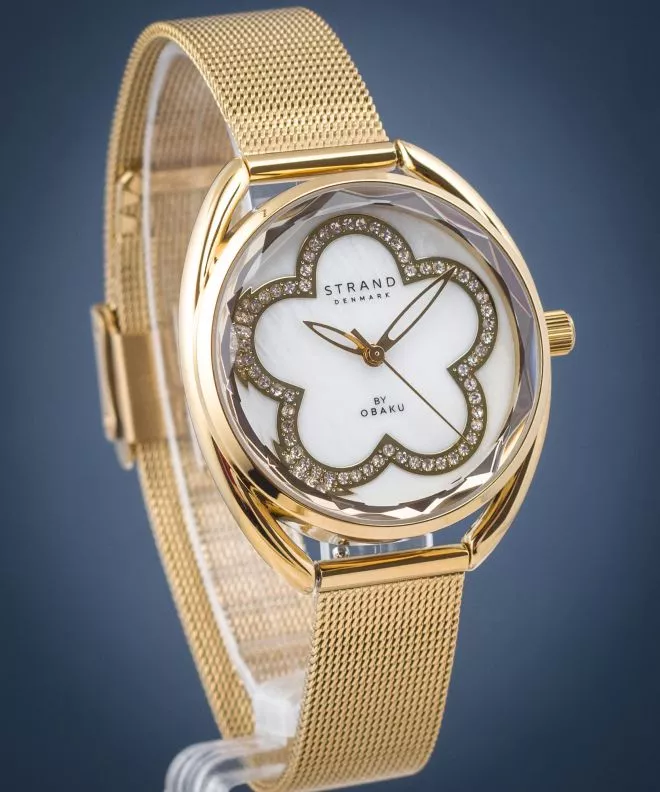 Hodinky Dámske Strand by Obaku Rose S734LXGWMG