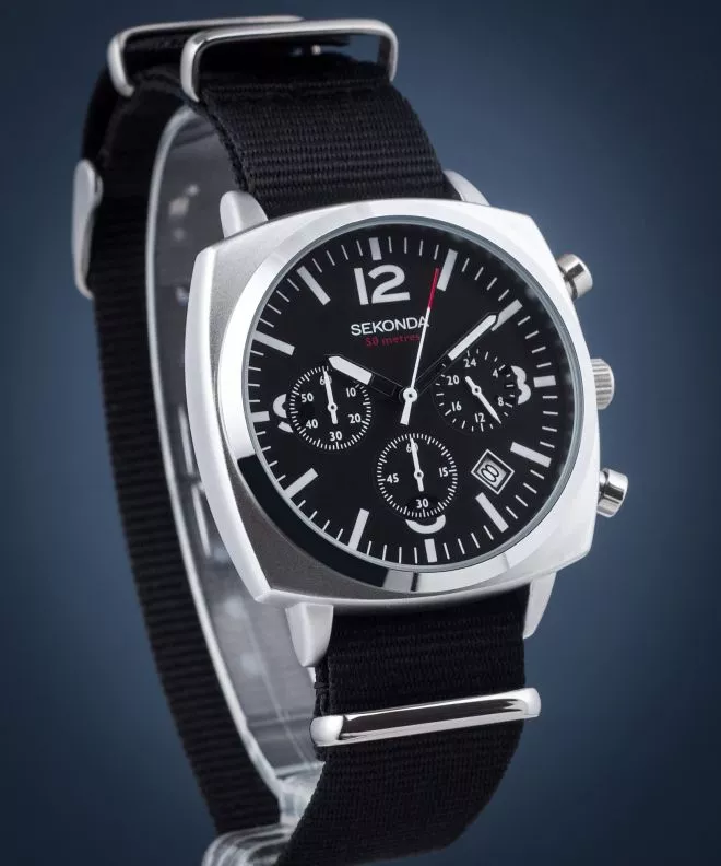 Hodinky Pánske Sekonda Chronograph 1989