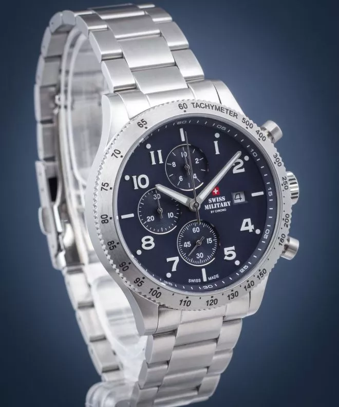 Hodinky pánske Swiss Military by Chrono Chronograph SM34084.02