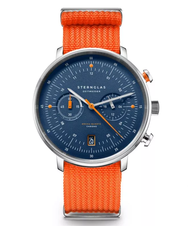 Hodinky pánske Sternglas Hamburg Ed Küstemm Chronograph S01-HC06-FI02