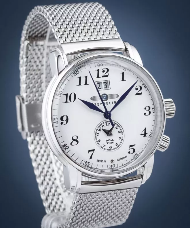 Hodinky Pánske Zeppelin LZ127 Graf Dual Time 7644M-1
