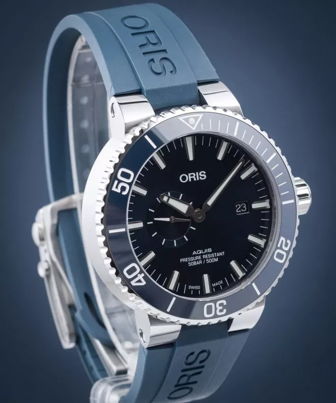 Hodinky pánske Oris Aquis Small Second 01 743 7733 4155-07 4 24 69EB