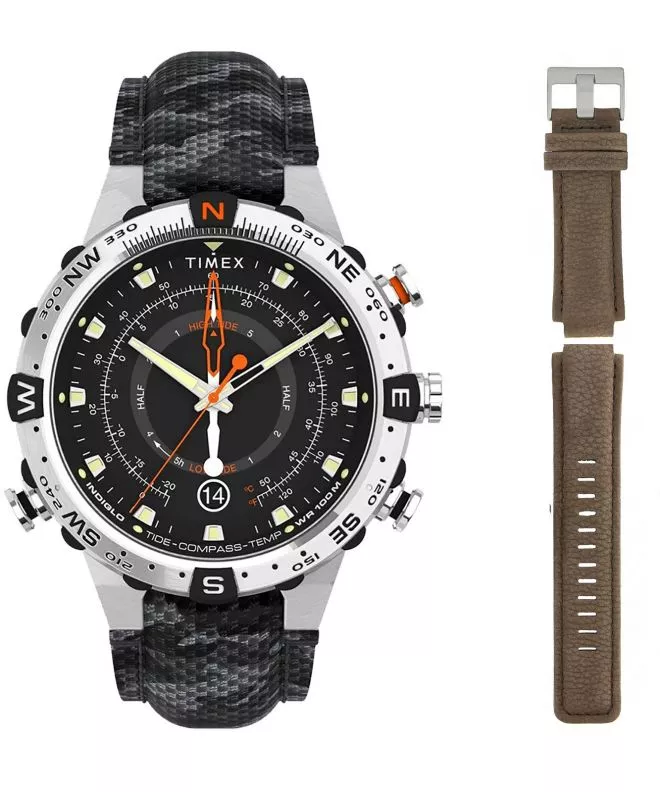 Hodinky Pánske Timex Expedition Outdoor Tide/Temp/Compass + Dodatkowy pasek Timex TW2V22300B