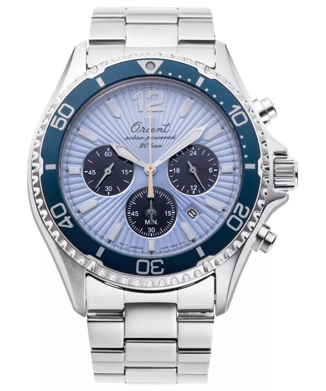 Hodinky pánske Orient Mako Solar Chronograph 75t Anniversary Limited Edition RA-TX0210L10B