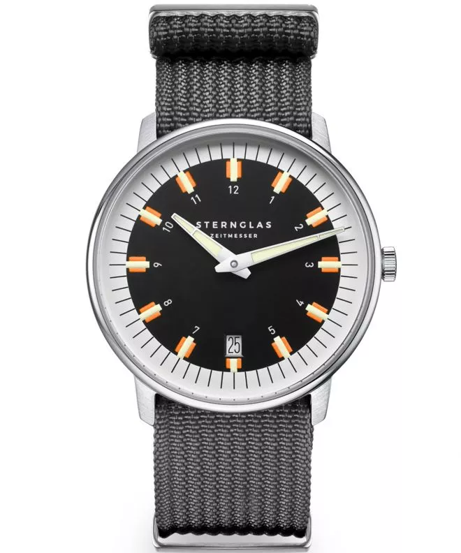 Hodinky pánske Sternglas Egor Black Silver S01-EG03-FI04