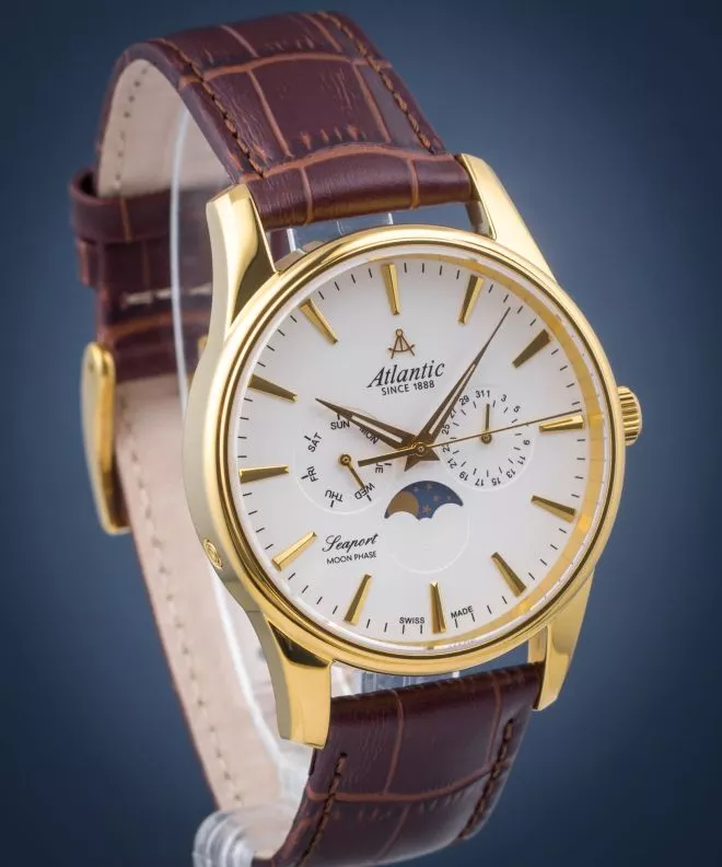 Hodinky Pánske Atlantic Seasport Moon Phase 56550.45.21