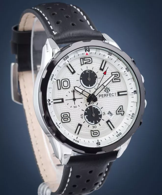 Hodinky pánske Perfect Chronograf PF00388
