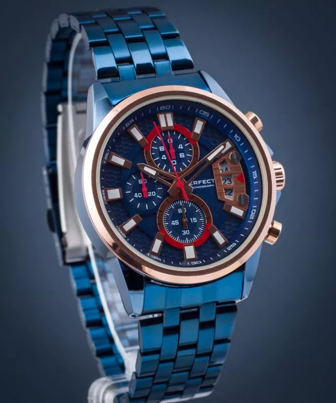 Hodinky pánske Perfect Chronograph PF00572