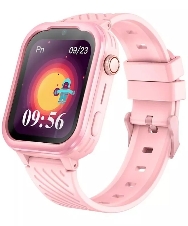 Smart Hodinky Detské Garett Kids Essa 4G Ružové 5904238485699