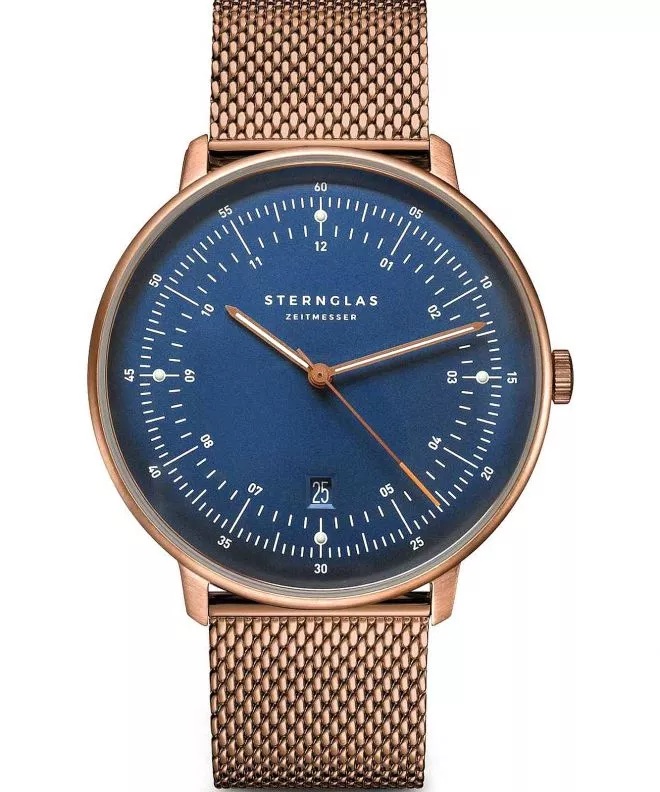 Hodinky pánske Sternglas Hamburg Dark Blue S01-HH27-MI11