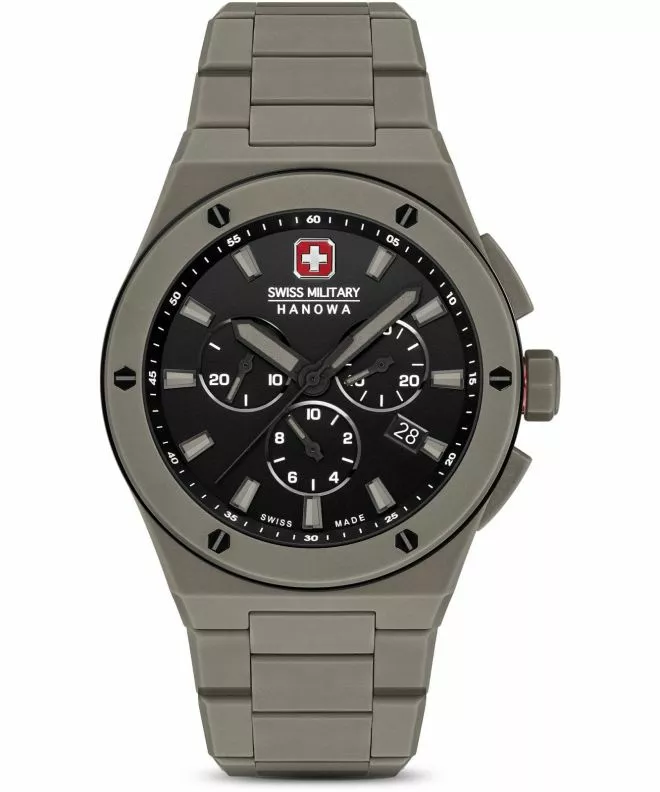 Hodinky pánske Swiss Military Hanowa Sidewinder Chronograph Ceramic SMWGI0002285