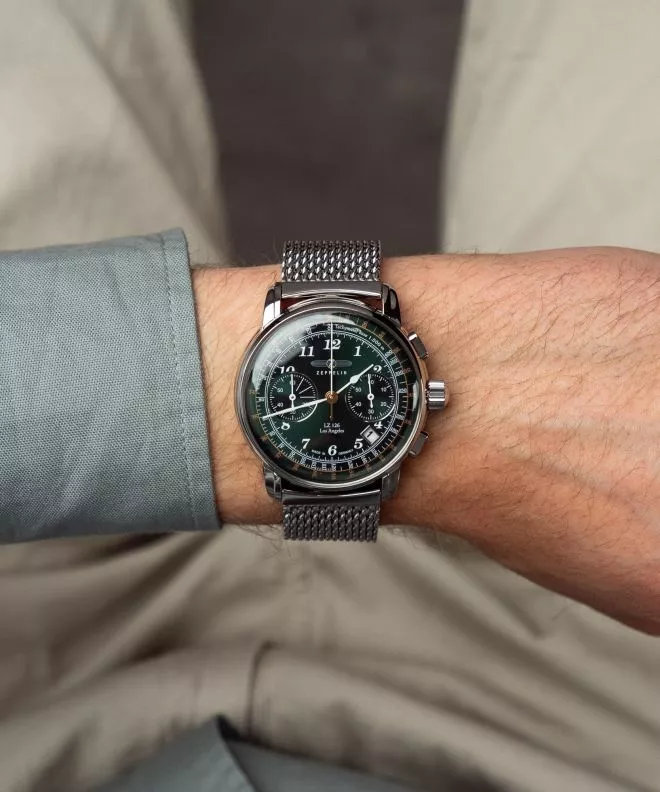 Hodinky pánske Zeppelin LZ 126 Los Angeles Chronograph 7614M-4