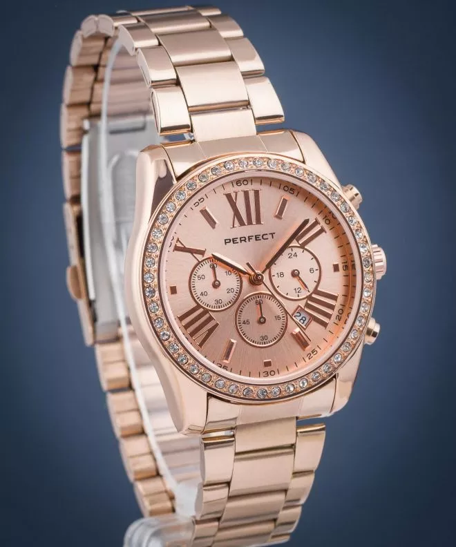 Hodinky dámske Perfect Chronograph PF00599