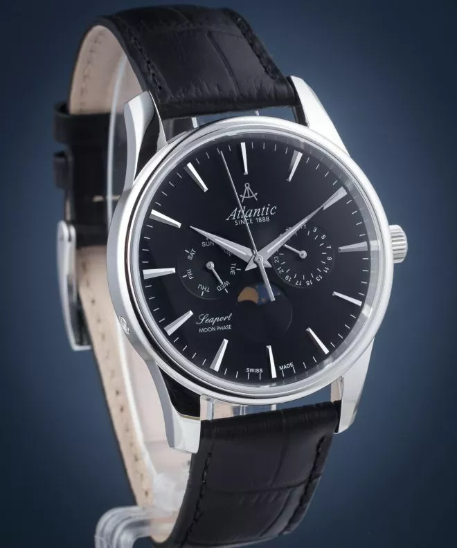 Hodinky pánske Atlantic Seaport Moon Phase 56550.41.61