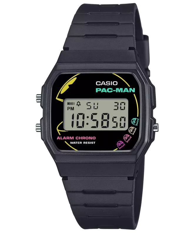 Hodinky unisex Casio Timeless Collection x Pac Man F-91WPC-1AER