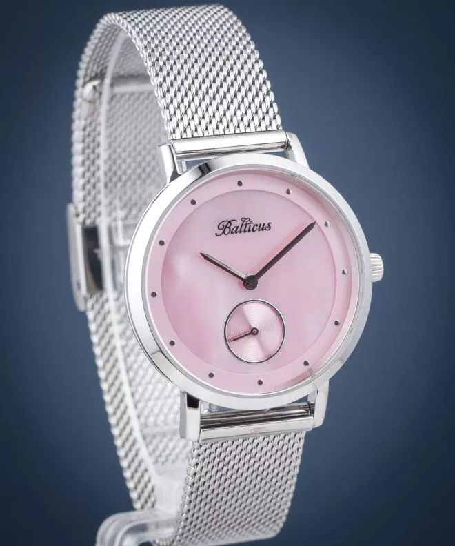 Hodinky Dámske Balticus New Sky Silver Pink Pearl SET BALNSSP