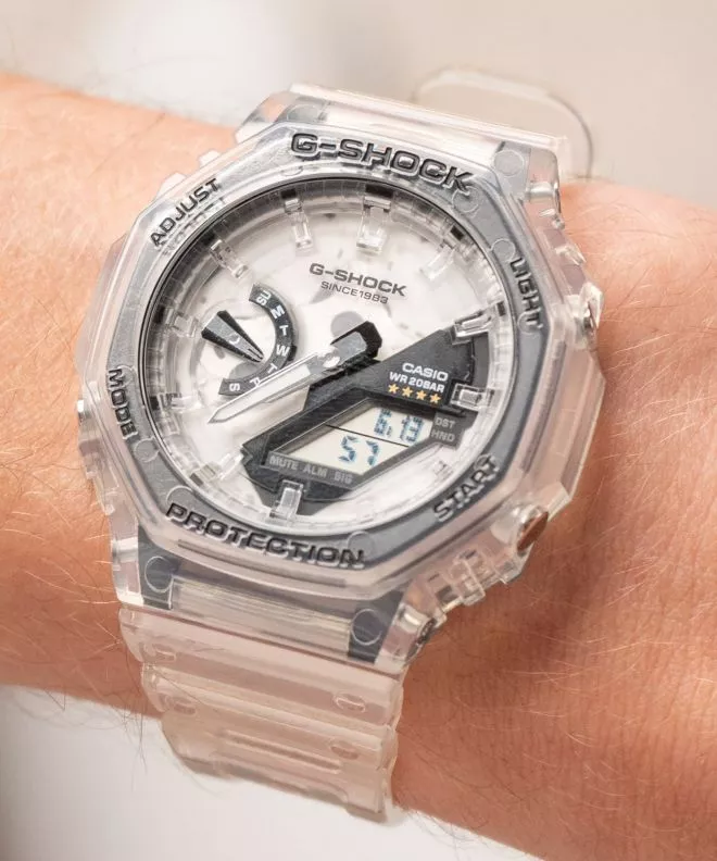 Hodinky pánske Casio G-Shock Original 40th Anniversary Clear Remix GA-2140RX-7AER