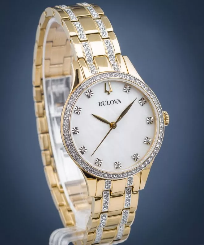 Hodinky dámske Bulova Crystal SET 98X119