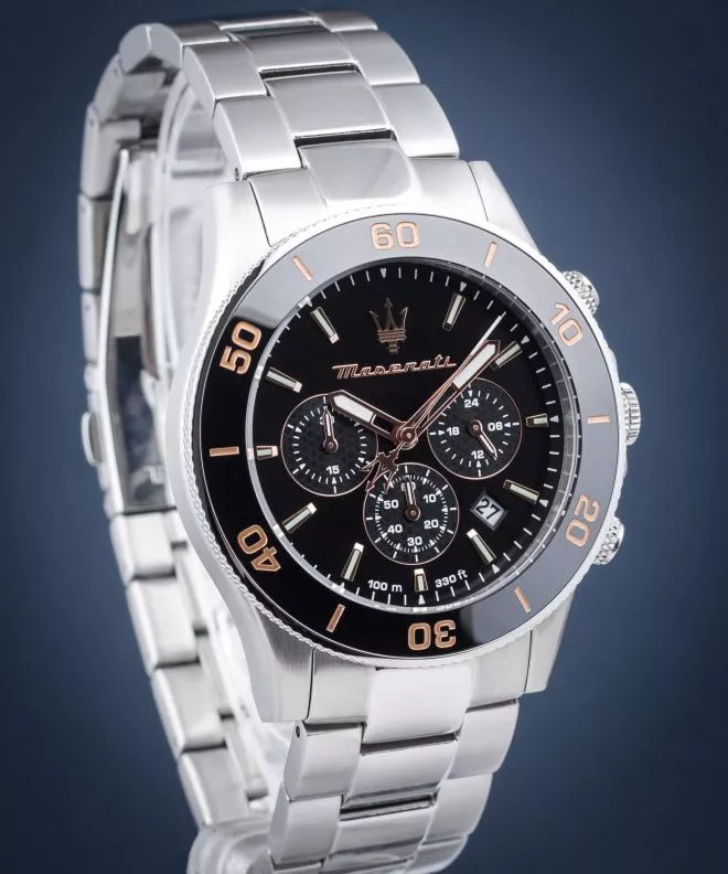 Hodinky pánske Maserati Competizione Diver Chronograph Gift SET R8873600001