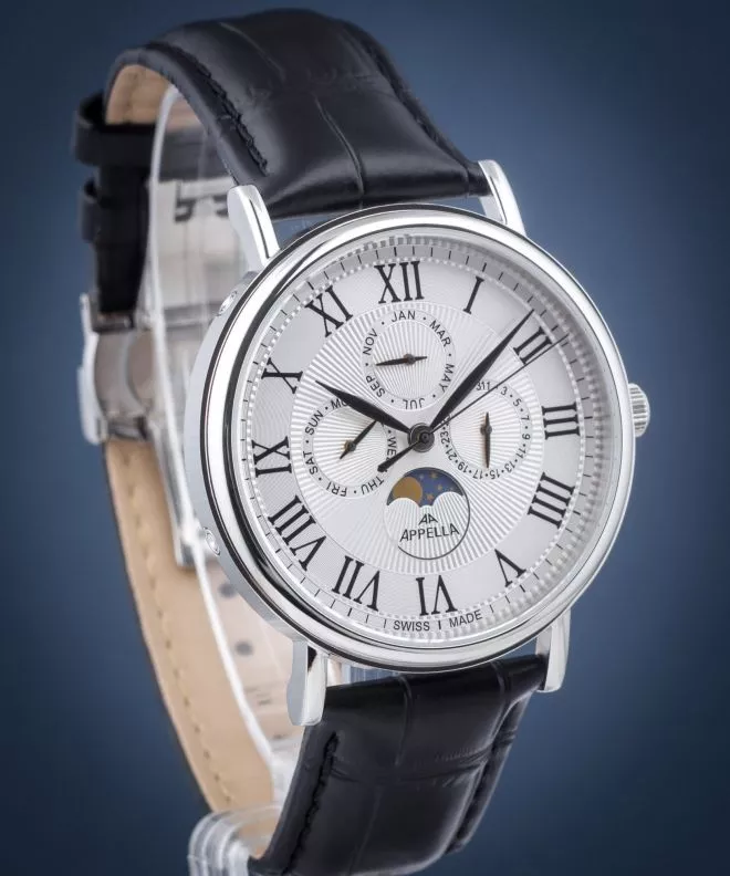 Hodinky Pánske Appella Moonphase L70004.5233QF