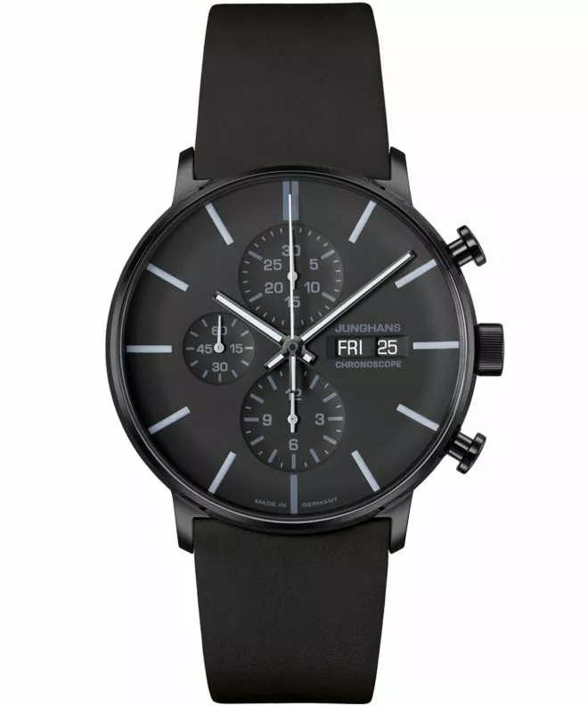 Hodinky pánske Junghans Form A Chronoscope Automatic 027/4371.03