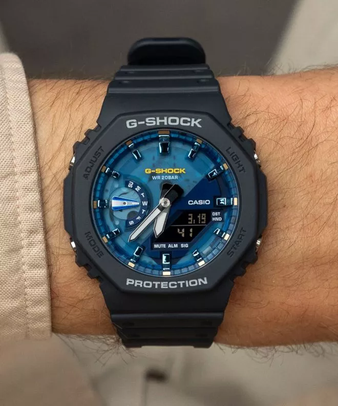 Hodinky pánske Casio G-Shock Octagon GA-2100AS-2AER