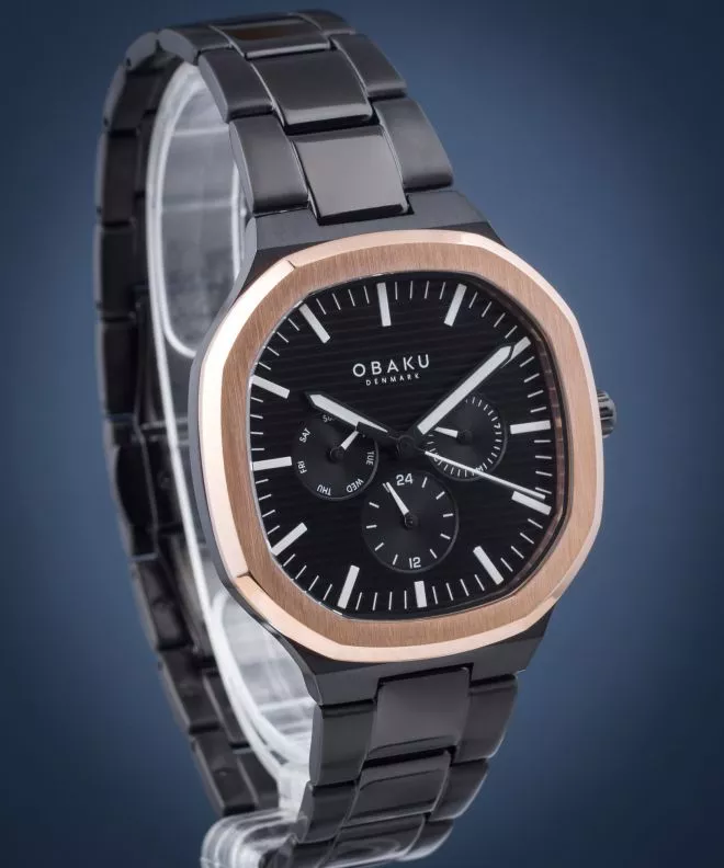 Hodinky Pánske Obaku ILD Dark V275GMMBSB