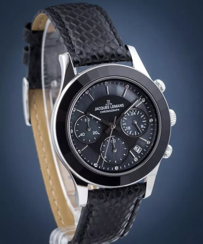 Hodinky dámske Jacques Lemans Venice Chronograph 1-2151A