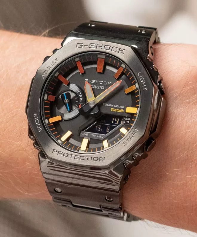 Hodinky pánske Casio G-Shock Octagon Classic Full Metal GM-B2100BPC-1AER