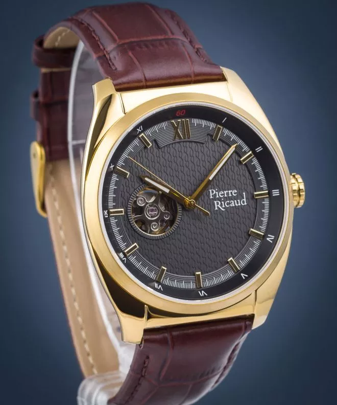 Hodinky pánske Pierre Ricaud Automatic Open Heart P60052.1266A