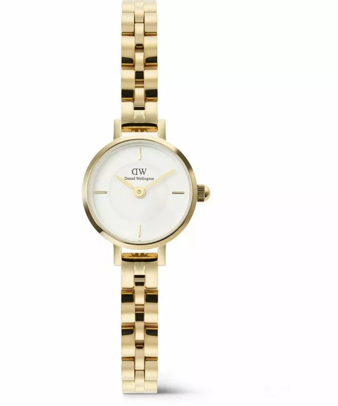 Hodinky dámske Daniel Wellington Petite Mini Arch 3-link White Gold DW00100855