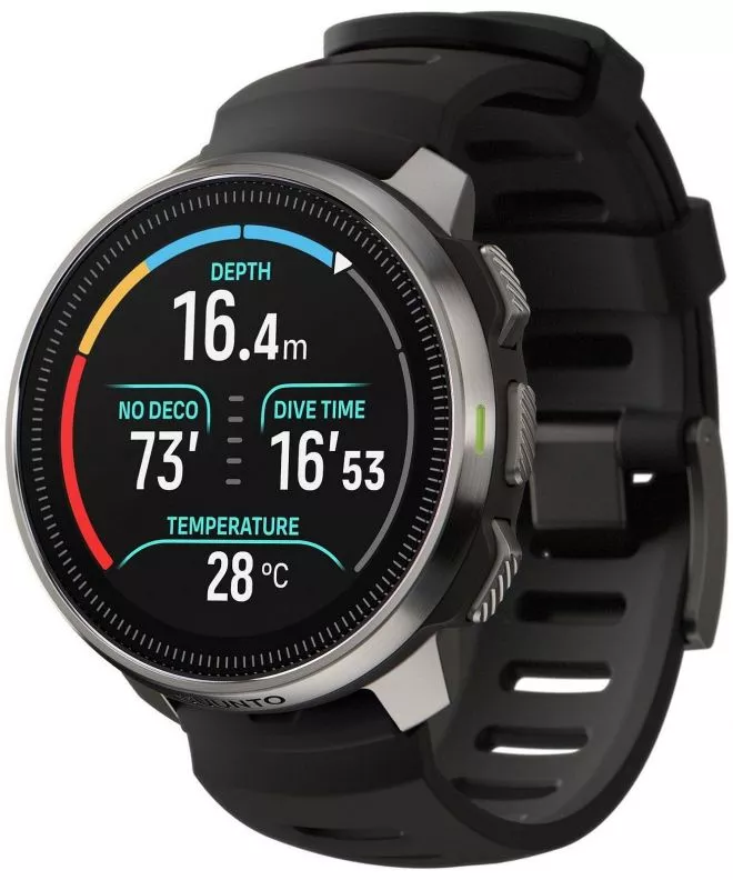 Suunto Ocean Steel Black Potápačské A Outdoorové Hodinky [Sapphire Glass] SS050983000