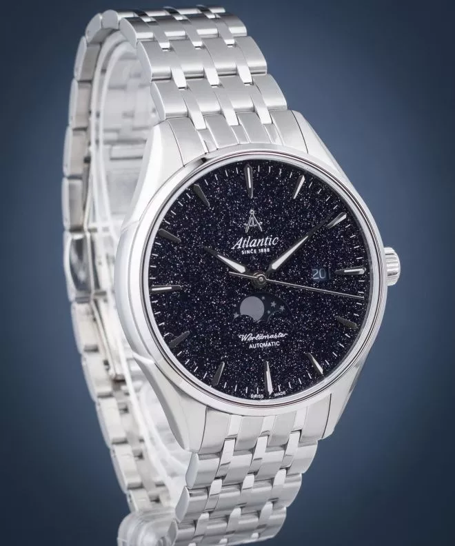 Hodinky pánske Atlantic Worldmaster Nightsky Moonphase Automatic 52788.41.91