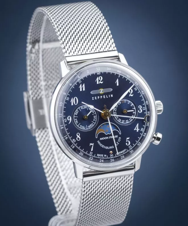 Hodinky Dámske Zeppelin LZ129 Hindenburg Moonphase 7037M-3