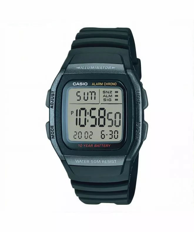 Hodinky unisex Casio Digital W-96H-1BVEF