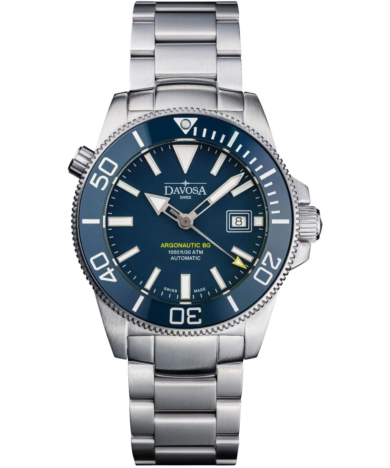 Hodinky pánske Davosa Argonautic 43 BG Automatic 161.528.40W