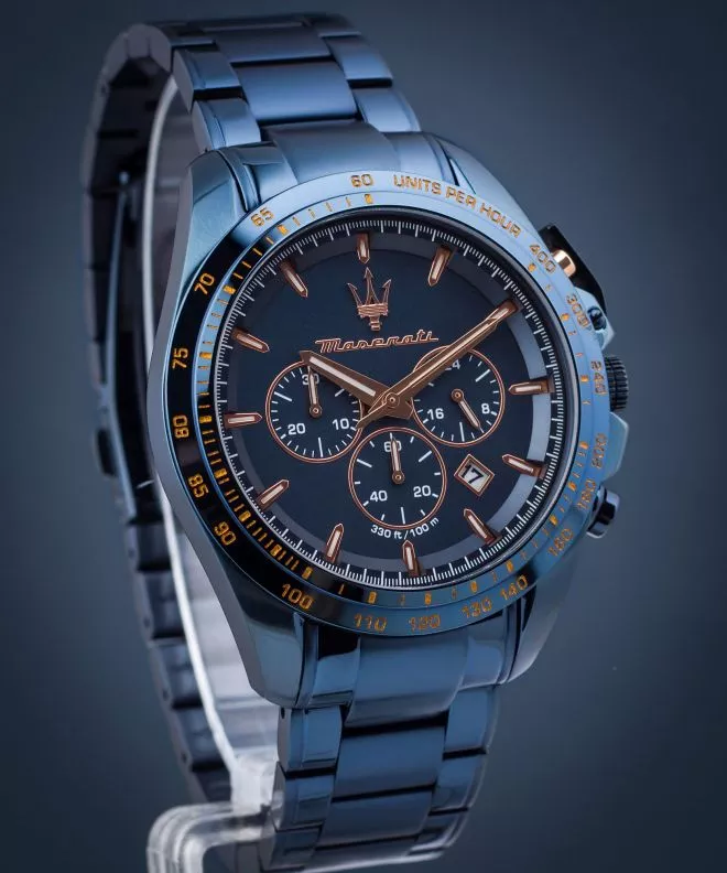 Hodinky pánske Maserati Traguardo Chronograph Blue Edition R8873612054