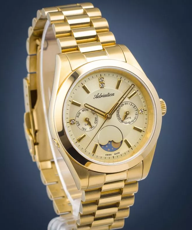 Hodinky dámske Adriatica Moonphase A3802.1111QF