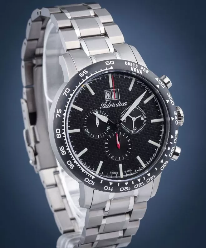 Hodinky pánske Adriatica Chronograph SET A8383.4114CH