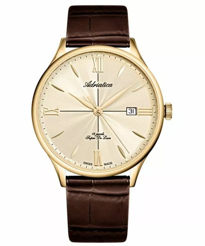 Hodinky pánske Adriatica Super de Luxe Mechanical A1230.1261MXLC