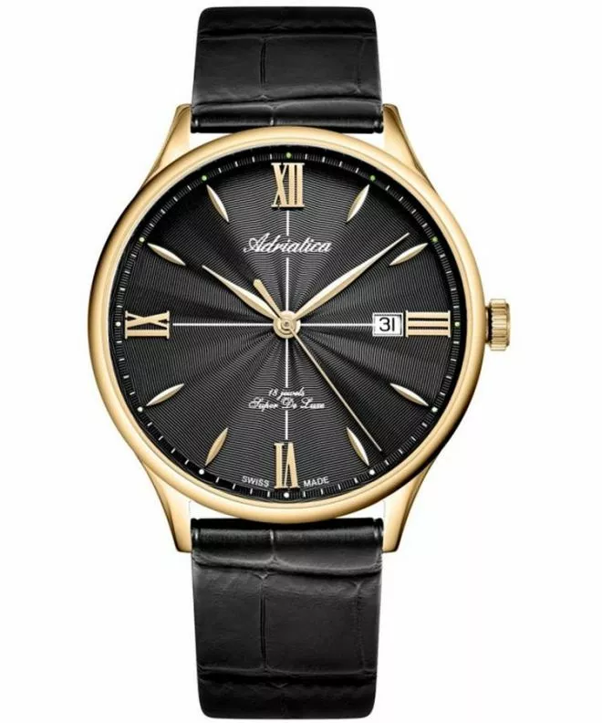 Hodinky pánske Adriatica Super de Luxe Mechanical A1230.1266MXLC