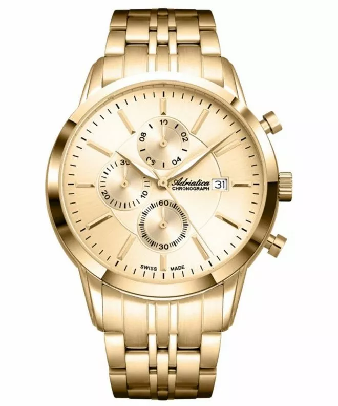 Hodinky pánske Adriatica Sapphire Chronograph A8306.1111CH