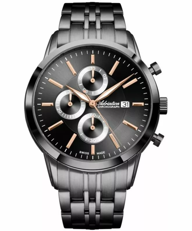 Hodinky pánske Adriatica Sapphire Chronograph A8306.S1R6CH