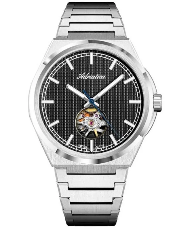 Hodinky pánske Adriatica Classic Open Heart Automatic A8348.5114A