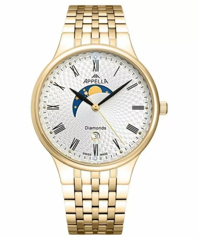 Hodinky pánske Appella Moonphase L12002.1133DMQ